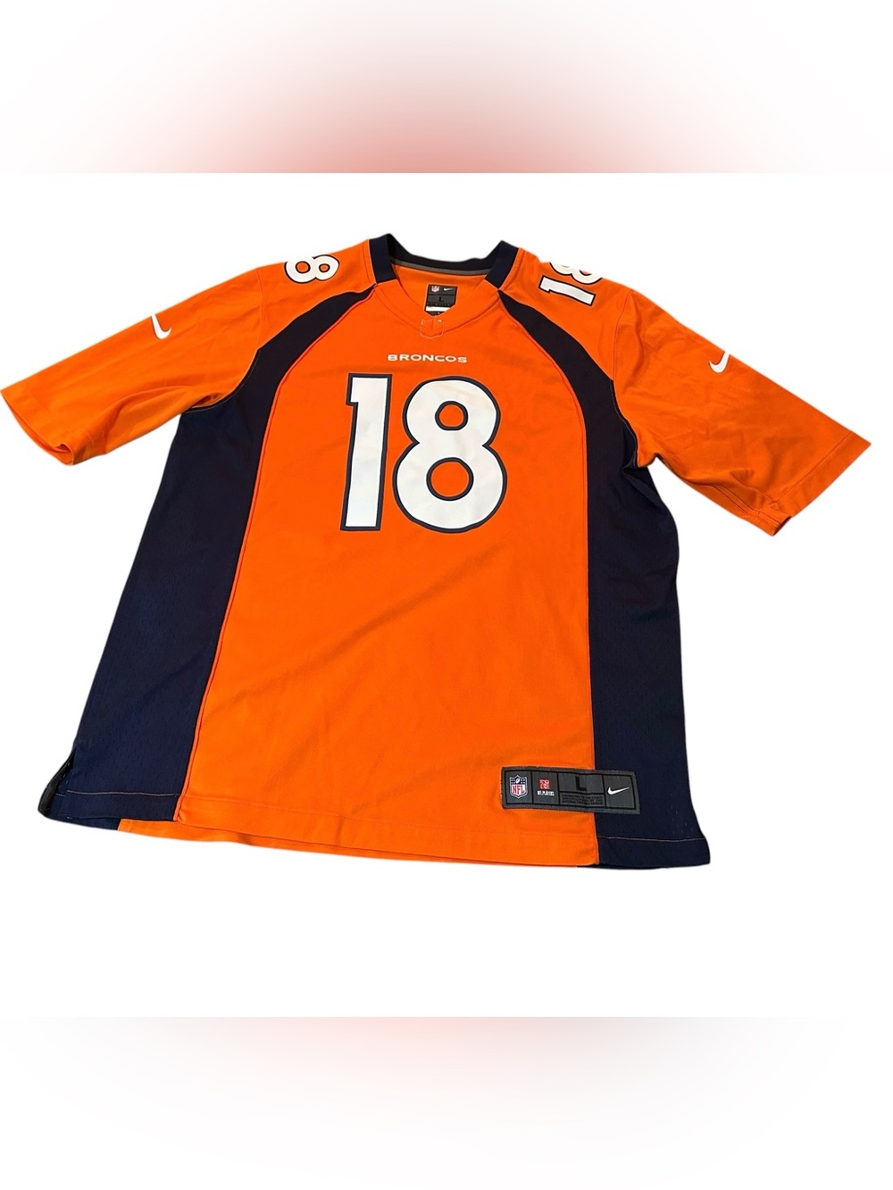 Nike Men‎ Denver Broncos Peyton Manning Home Jersey Sz Large